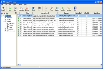 Advanced RSS Mixer Personal screenshot 2