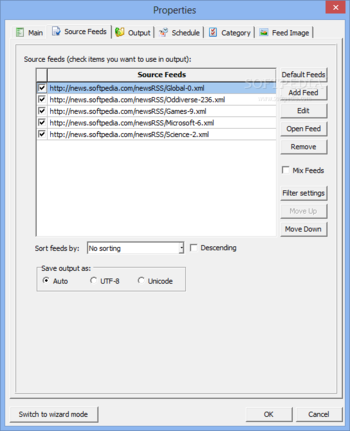 Advanced RSS Mixer Personal screenshot 5