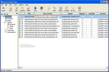 Advanced RSS Mixer Professional screenshot 3