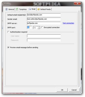 Advanced RSS2Email Enterprise screenshot 12