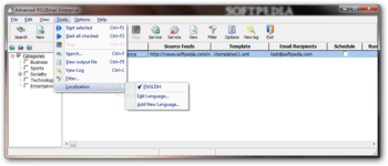 Advanced RSS2Email Enterprise screenshot 4