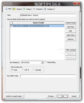 Advanced RSS2Email Enterprise screenshot 6
