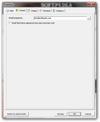 Advanced RSS2Email Enterprise screenshot 7
