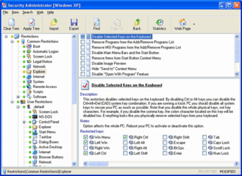 Advanced Security Administrator screenshot 2