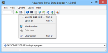 Advanced Serial Data Logger screenshot