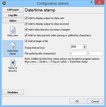 Advanced Serial Data Logger screenshot 10