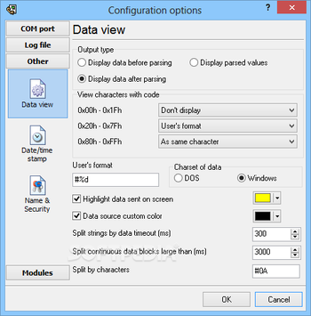 Advanced Serial Data Logger screenshot 9