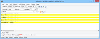 Advanced Serial Port Monitor screenshot 2