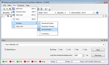 Advanced Serial Port Terminal screenshot 2