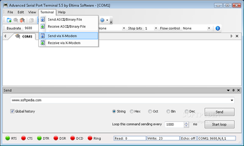 Advanced Serial Port Terminal screenshot 3