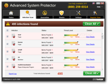 Advanced System Protector screenshot 3