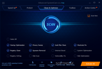 Advanced SystemCare Free screenshot