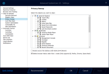 Advanced SystemCare Free screenshot 12