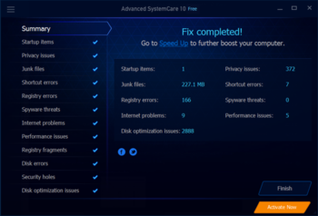 Advanced SystemCare screenshot 5