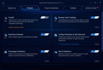 Advanced SystemCare Pro screenshot 2