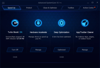 Advanced SystemCare Pro screenshot 3