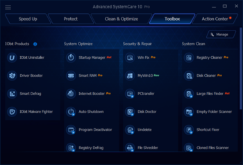 Advanced SystemCare Pro screenshot 4