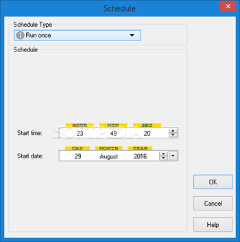 Advanced Task Scheduler Network screenshot 13