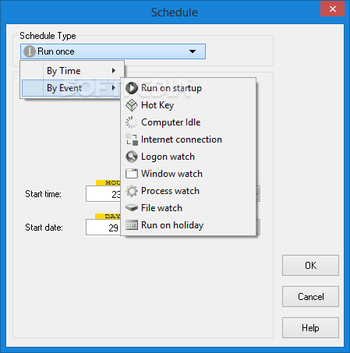 Advanced Task Scheduler Network screenshot 14