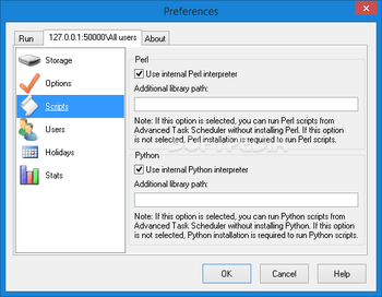 Advanced Task Scheduler Network screenshot 18