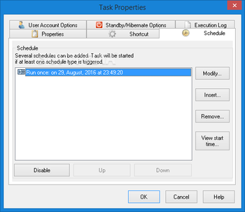 Advanced Task Scheduler Network screenshot 7