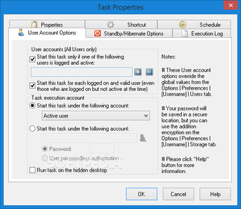 Advanced Task Scheduler Network screenshot 8