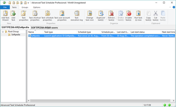 Advanced Task Scheduler Professional screenshot