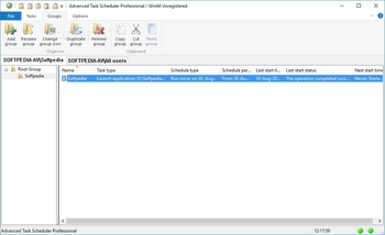 Advanced Task Scheduler Professional screenshot 3