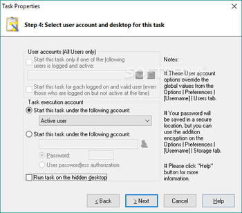 Advanced Task Scheduler Professional screenshot 9