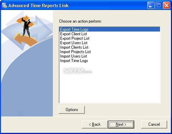 Advanced Time Reports Link screenshot 2
