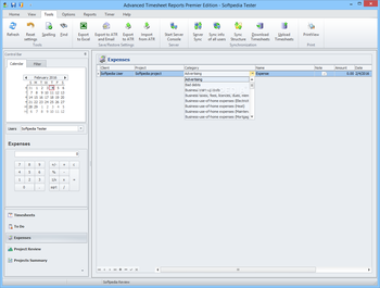 Advanced Time Reports Premier screenshot 3