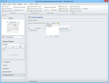 Advanced Time Reports Premier screenshot 5