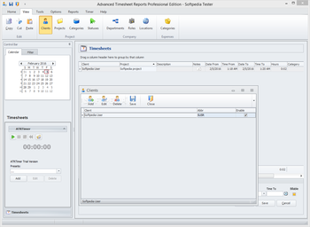 Advanced Time Reports Professional screenshot 2