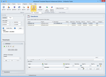Advanced Time Reports Professional screenshot 4