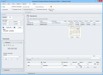 Advanced Time Reports Professional screenshot 6