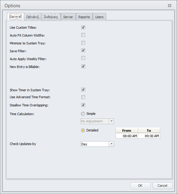 Advanced Time Reports Professional screenshot 7
