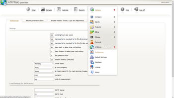 Advanced Time Reports Web Premier screenshot 12