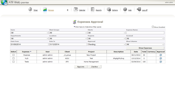 Advanced Time Reports Web Premier screenshot 6