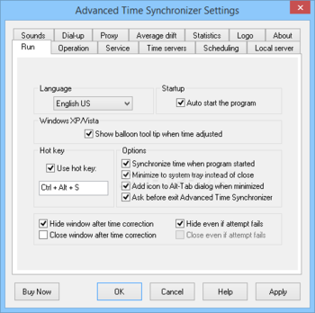 Advanced Time Synchronizer Industrial screenshot 2