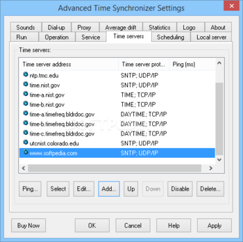 Advanced Time Synchronizer Industrial screenshot 3