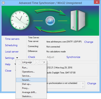 Advanced Time Synchronizer screenshot 2