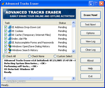 Advanced Tracks Eraser screenshot 3