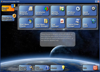 Advanced Uninstaller FREE screenshot