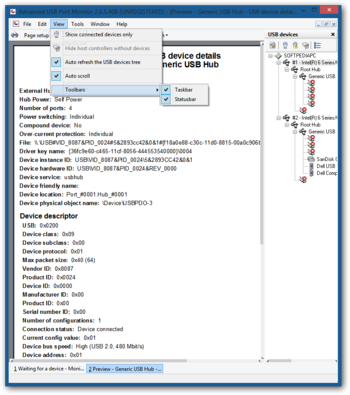 Advanced USB Port Monitor screenshot 3