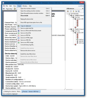 Advanced USB Port Monitor screenshot 4