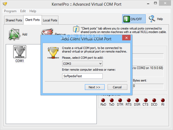 Advanced Virtual COM Port screenshot