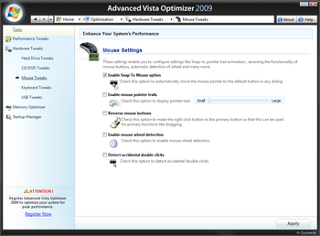 Advanced Vista Optimizer 2009 screenshot 11