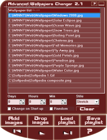 Advanced Wallpaper Changer screenshot