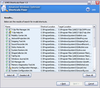 Advanced Windows Optimizer screenshot 15