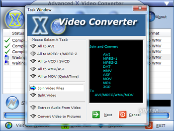 Advanced X Video Converter screenshot 2